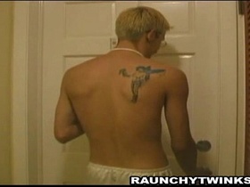 Two Perverse Twinks Hotel Fuck