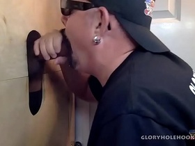 Blowing Big Cock At The Gloryhole