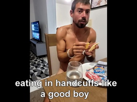 hungry homeless boy sucks my dick while plugged