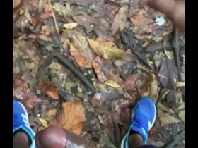 Pega&ccedil;&atilde;o no bosque Goi&acirc;nia gozei com a porra do hetero