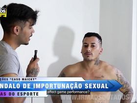 O JOGADOR BATEU UM BOL&Atilde;O NO MEU RABO