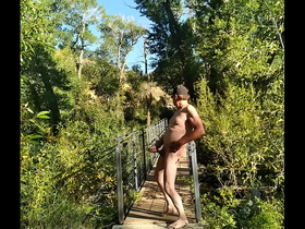 Pervin Nude At Roadside Area 1of3